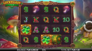 Lucky Lady Leprechaun demo play free 2