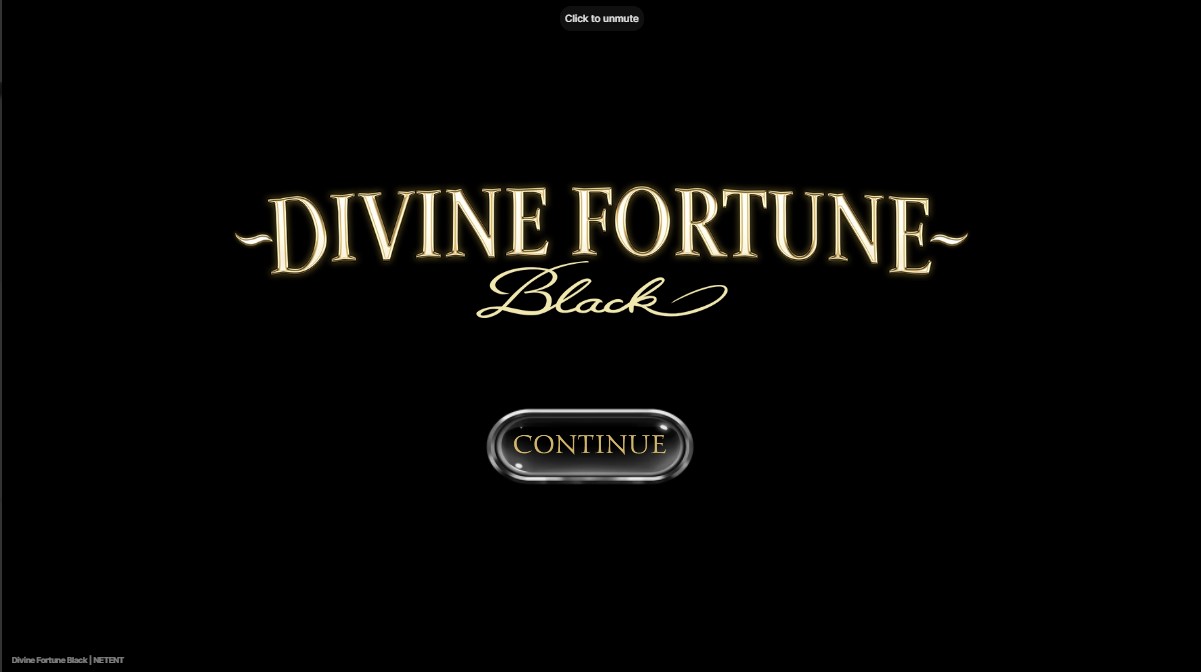 Divine Fortune Black