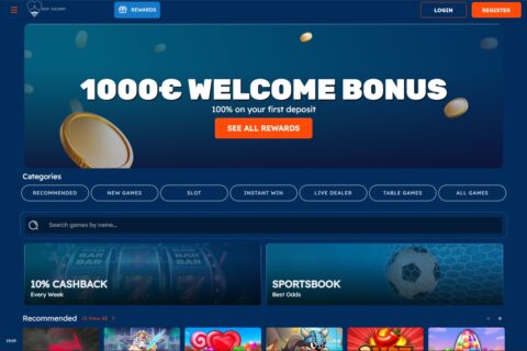 Bofcasino startsidan