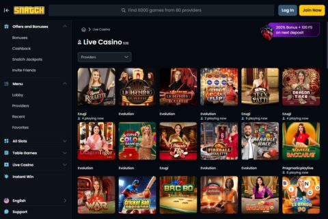 Snatch Casino Casino Review – Bonuses, Promos, and Trust