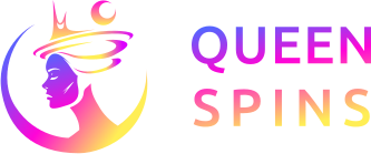 QueenSpins logo QueenSpins logo