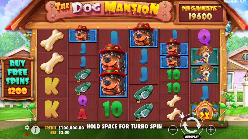 The Dog Mansion Megaways Enhanced Rtp