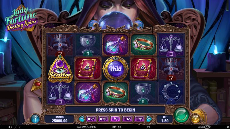 Lady Of Fortune Destiny Spins