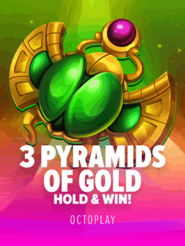 3 Pyramids Of Gold: Hold And Win