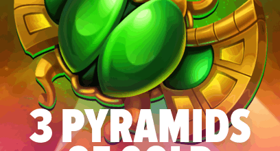 3 Pyramids Of Gold: Hold And Win