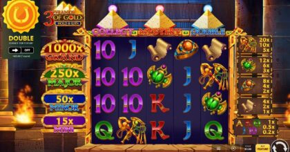 3 Pyramids Of Gold: Hold And Win