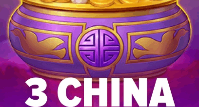 3 China Pots