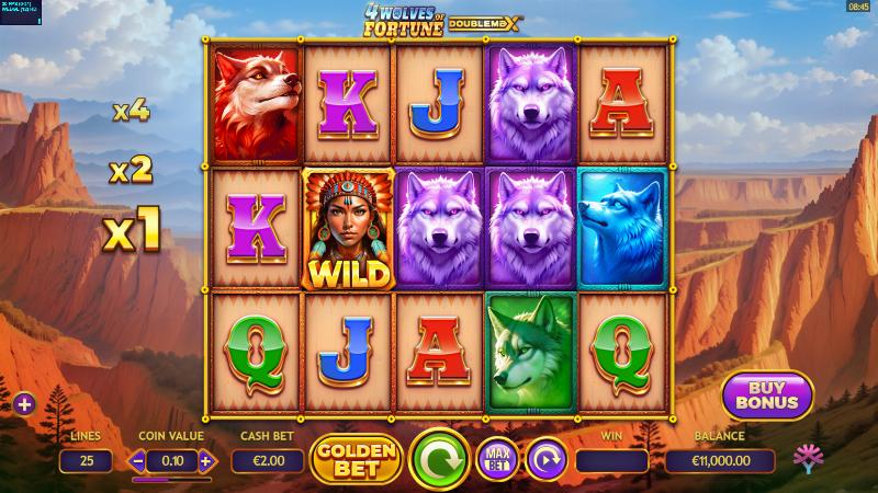 Wolf Gold 4 Pack