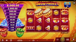 12 Masks Of Fire Drum Frenzy demo play free 1