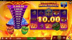 12 Masks Of Fire Drum Frenzy demo play free 2