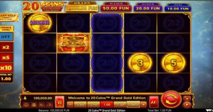 20 Coins Grand Gold Edition