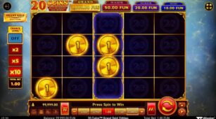20 Coins Grand Gold Edition demo play free 1