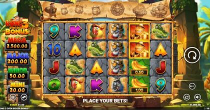 Kong 3 Even Bigger Bonus