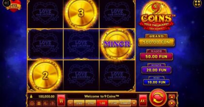 9 Coins Love The Jackpot