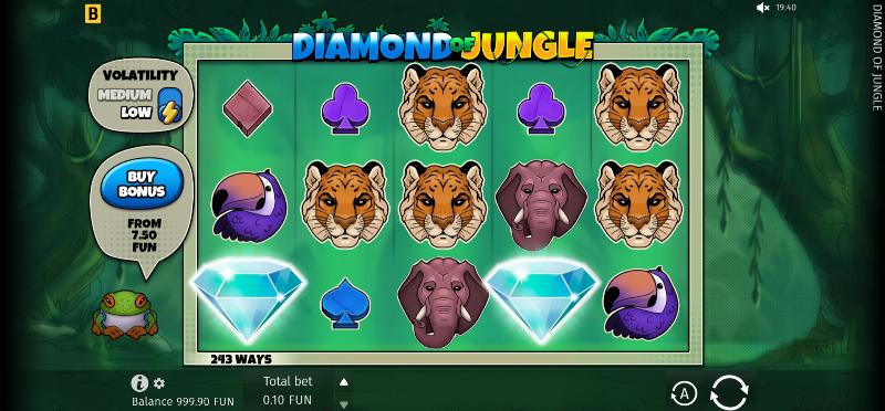 Diamond Of Jungle Demo - Play Free Slots at Great.com