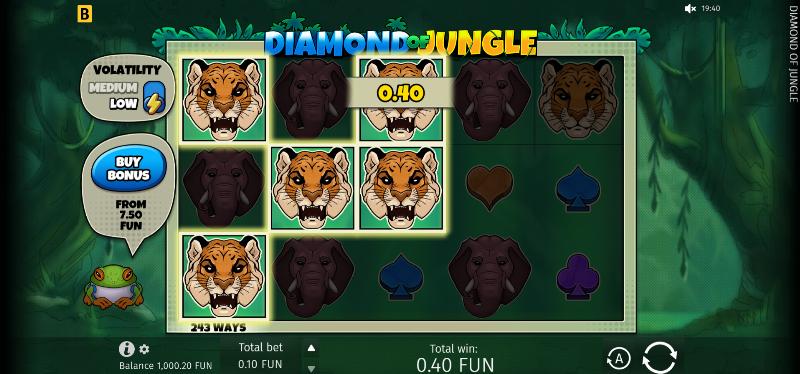 Diamond Of Jungle Demo - Play Free Slots at Great.com