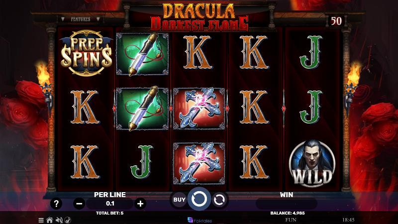 Dracula - Darkest Flame Demo - Play Free Slots at Great.com