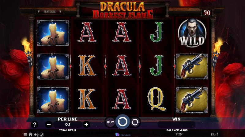 Dracula - Darkest Flame Demo - Play Free Slots at Great.com