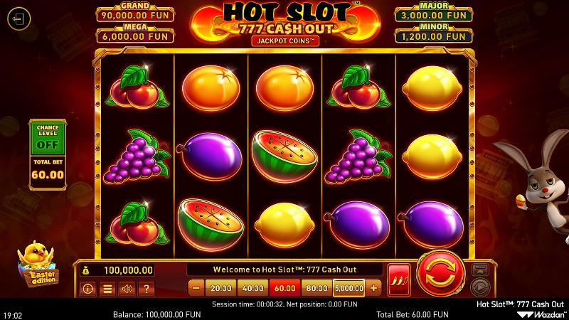 Hot Slot: 777 Cash Out Easter