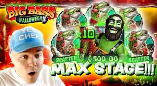 Big Bass Halloween 2 max win video 1