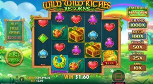 Wild Wild Riches Returns demo play free 3