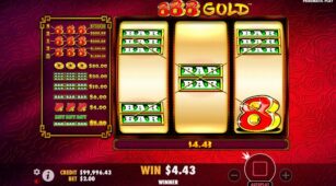 888 Gold demo play free 2