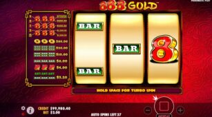 888 Gold demo play free 3