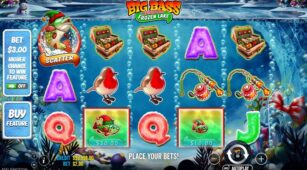 Big Bass Christmas Frozen Lake demo play free 2