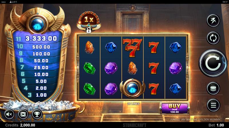 Jungle Jim And The Golden Mummy