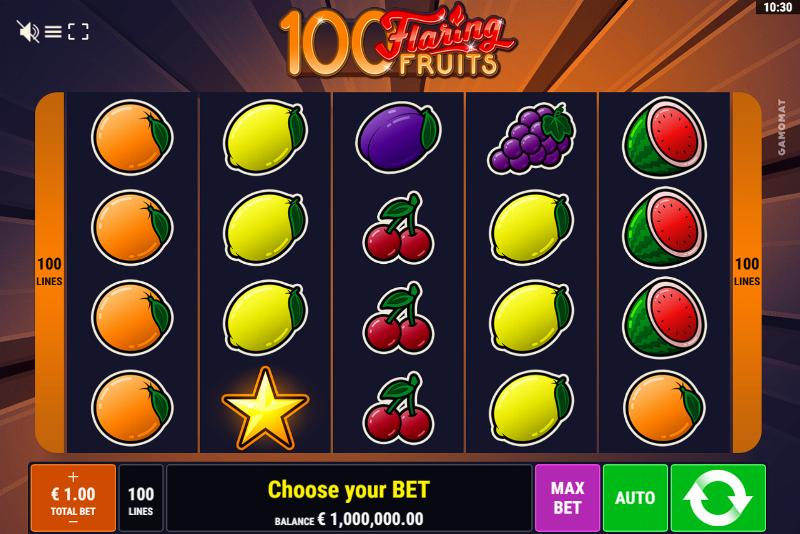 100 Flaring Fruits