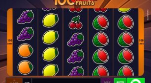 100 Flaring Fruits demo play free 2