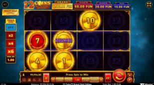 12 Coins Grand Gold Edition demo play free 3
