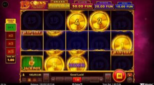 15 Coins demo play free 2
