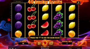 40 Lucky Fruits demo play free 0