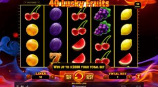 40 Lucky Fruits demo play free 1