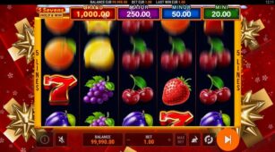 5 Sevens: Hold And Win Christmas demo play free 1