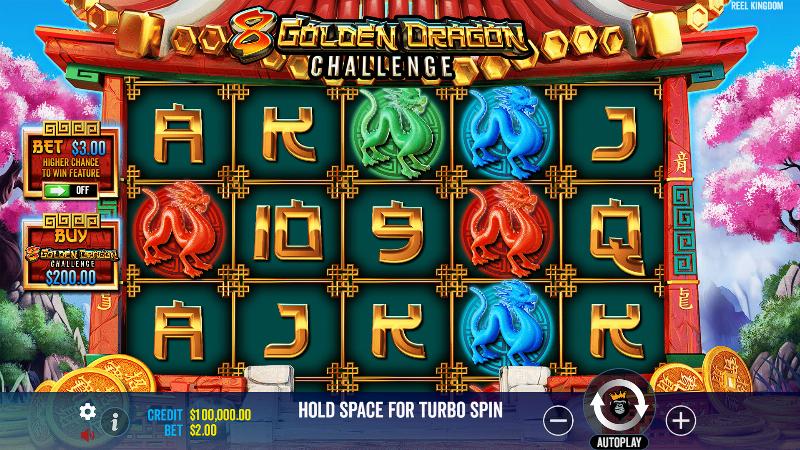 8 Golden Dragon Challenge