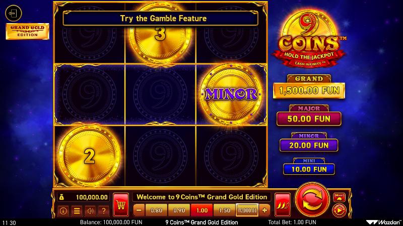 9 Coins: Grand Gold Edition