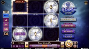 9 Coins Grand Platinum Edition demo play free 1