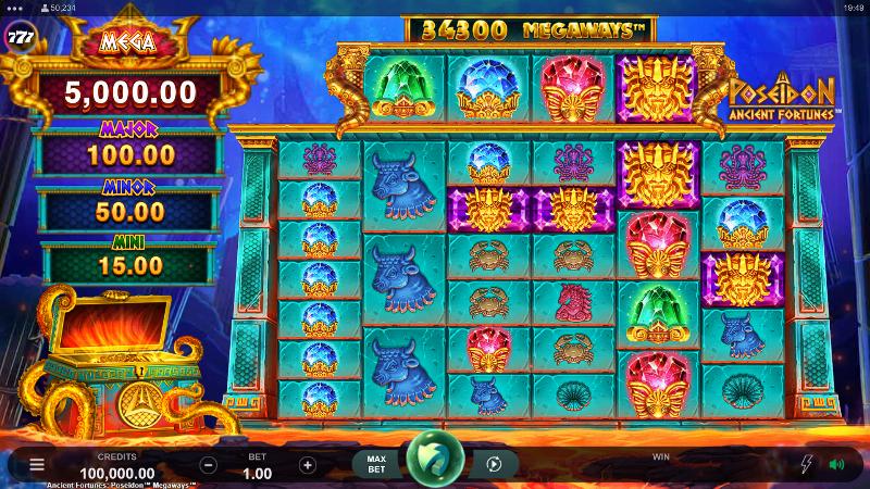 Ancient Fortunes: Poseidon