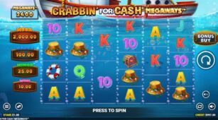 Crabbin For Cash Megaways demo play free 2