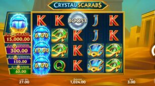 Crystal Scarabs demo play free 0