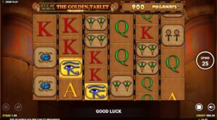 Eye Of Horus The Golden Tablet Megaways demo play free 0