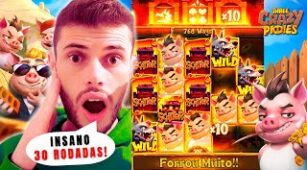 Three Crazy Piggies max win video 1