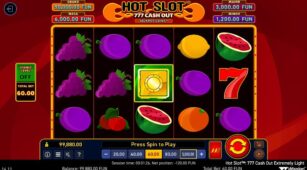 Hot Slot: 777 Cash Out Extremely Light demo play free 2