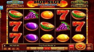 Hot Slot: 777 Cash Out Grand Diamond Edition demo play free 3