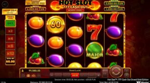 Hot Slot: 777 Cash Out Grand Gold Edition demo play free 0