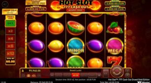 Hot Slot: 777 Cash Out Grand Gold Edition demo play free 2