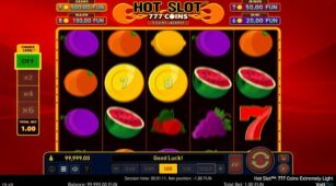 Hot Slot: 777 Coins Extremely Light demo play free 2