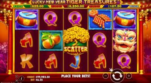 Lucky New Year: Tiger Treasures demo play free 2